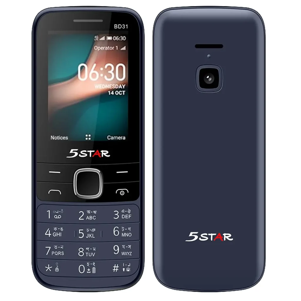 5star BD31 View 5 - Camera, Display & Design