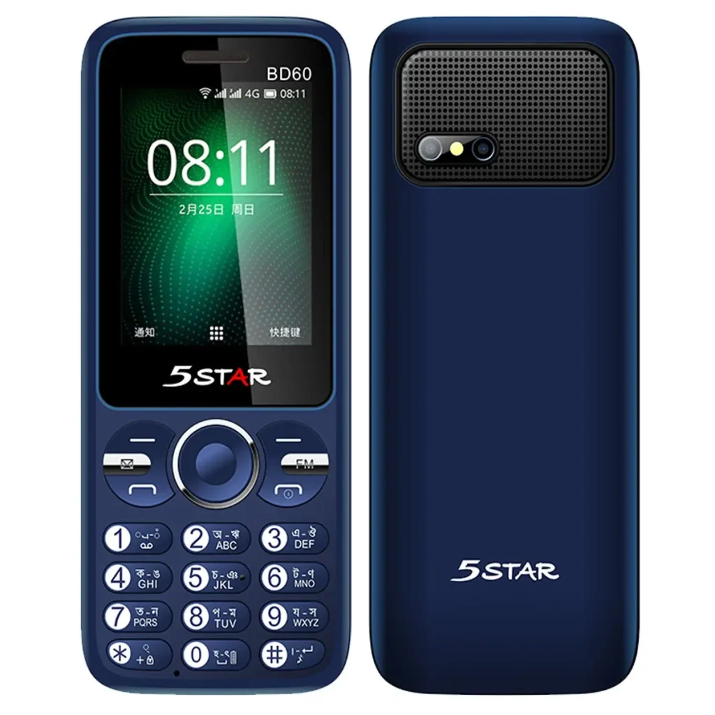 5star BD60 View 1 - Camera, Display & Design
