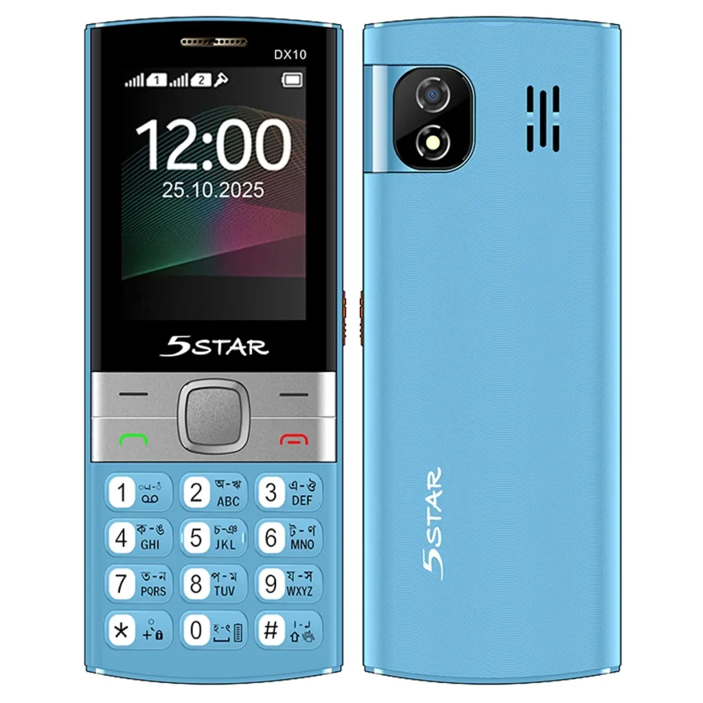 5star DX10 View 1 - Camera, Display & Design