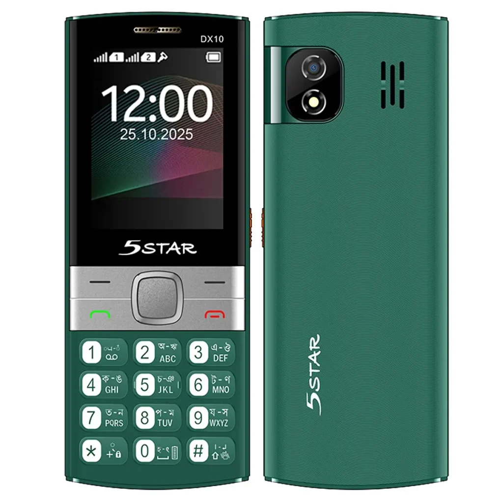 5star DX10 View 3 - Camera, Display & Design