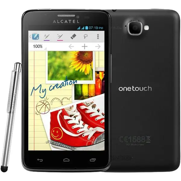 Alcatel One Touch Scribe Easy View 6 - Camera, Display & Design