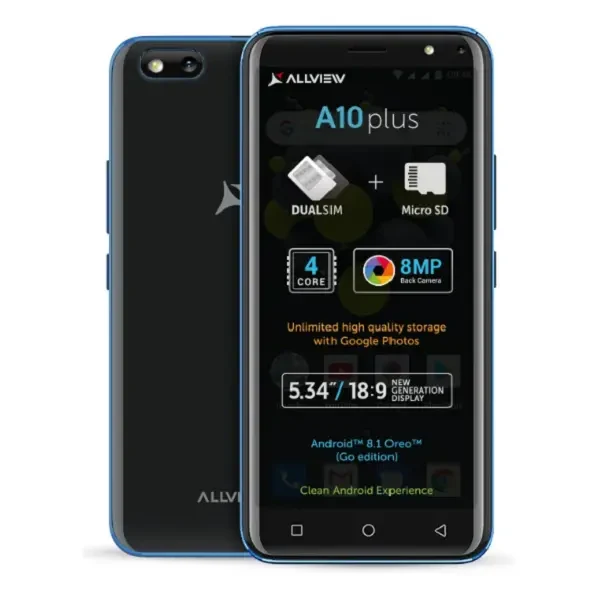 Allview A10 Plus View 1 - Camera, Display & Design