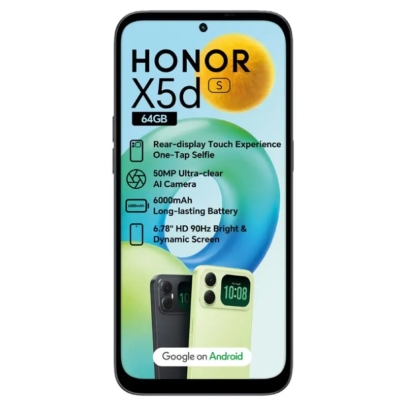 Honor X5d s View 10 - Camera, Display & Design