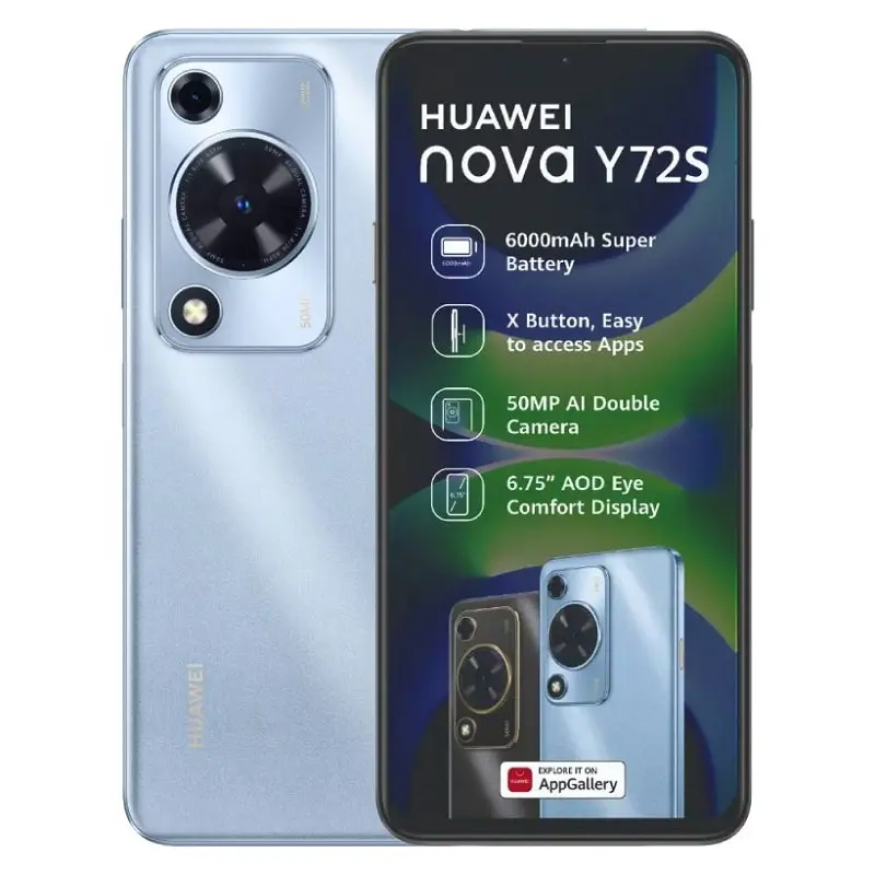 Huawei Nova Y72S View 1 - Camera, Display & Design