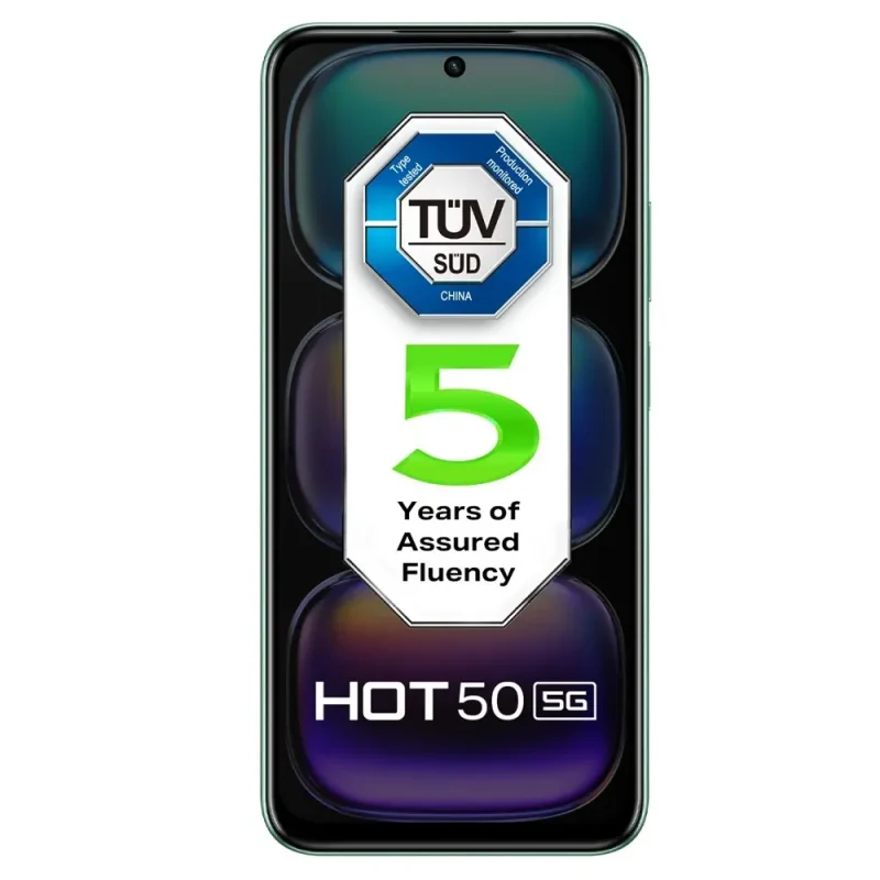 Infinix HOT 50 5G View 2 - Camera, Display & Design