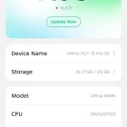 Infinix Hot 70 Pro View 53 - Camera, Display & Design
