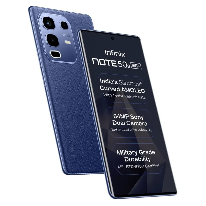 Infinix Note 50s View 1 - Camera, Display & Design