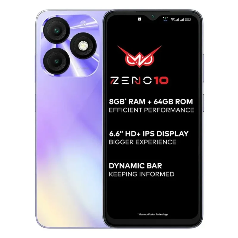 Itel Zeno 10 View 1 - Camera, Display & Design