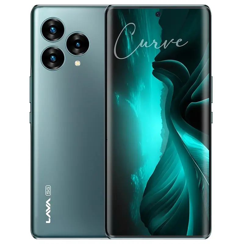 Lava Blaze Curve View 1 - Camera, Display & Design