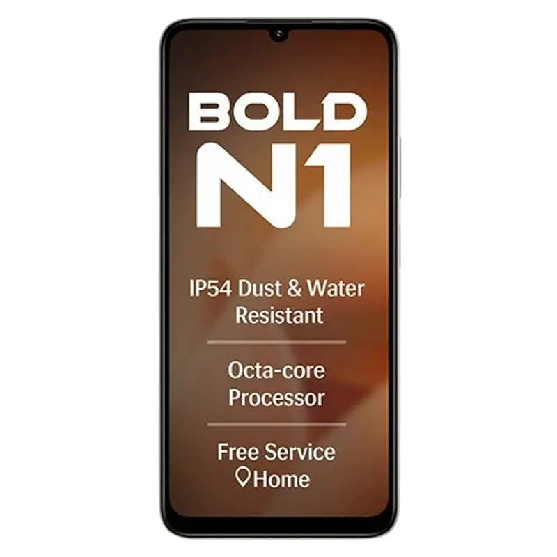 Lava Bold N1 View 2 - Camera, Display & Design