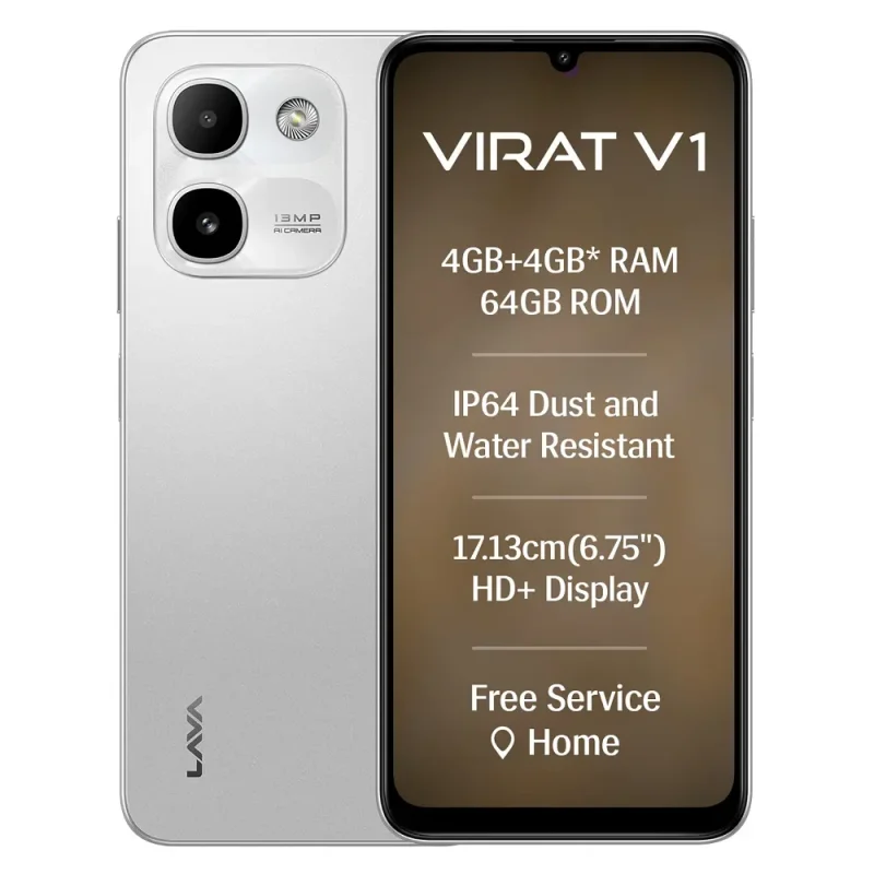 Lava Virat V1 View 1 - Camera, Display & Design