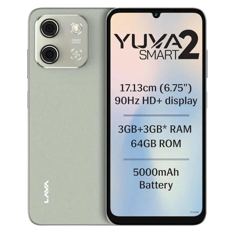 Lava Yuva Smart View 3 - Camera, Display & Design