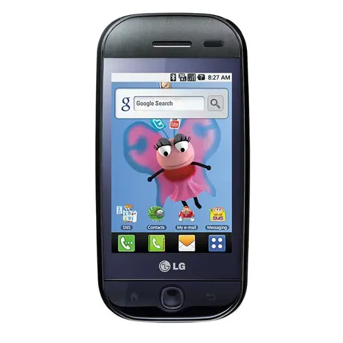 LG GW620 View 2 - Camera, Display & Design