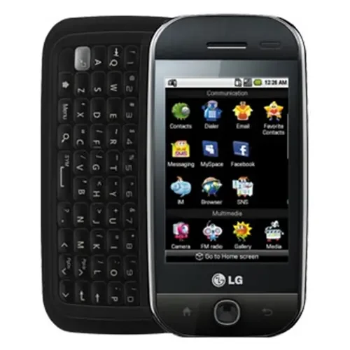 LG GW620 View 4 - Camera, Display & Design