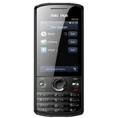 Maximus M105C View 1 - Camera, Display & Design