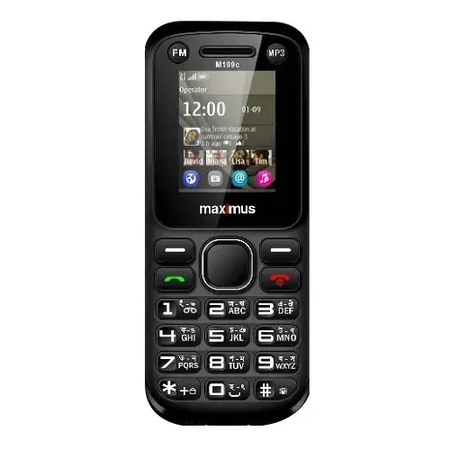 Maximus M109C View 1 - Camera, Display & Design