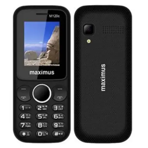 Maximus M120C View 1 - Camera, Display & Design