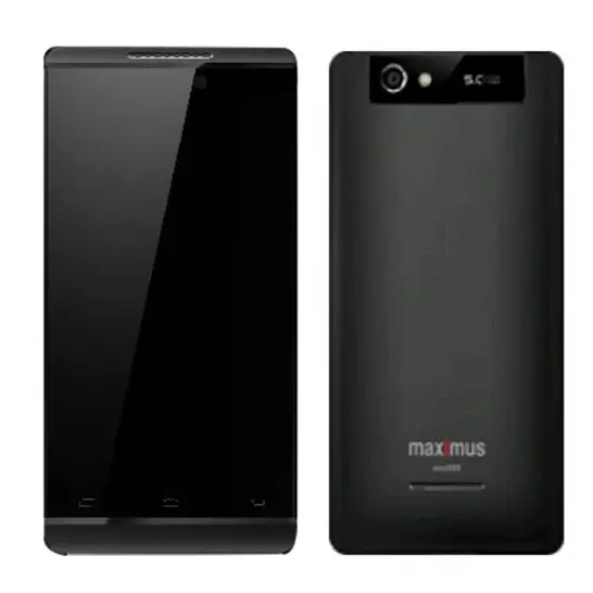 Maximus MAX908 View 1 - Camera, Display & Design
