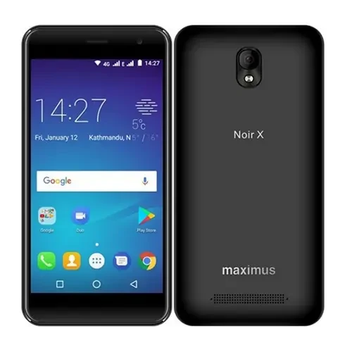 Maximus Noir X View 1 - Camera, Display & Design