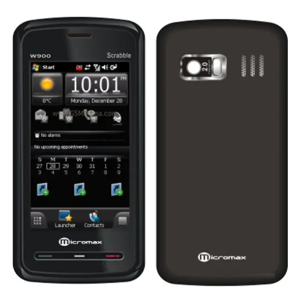 Micromax W900 View 1 - Camera, Display & Design