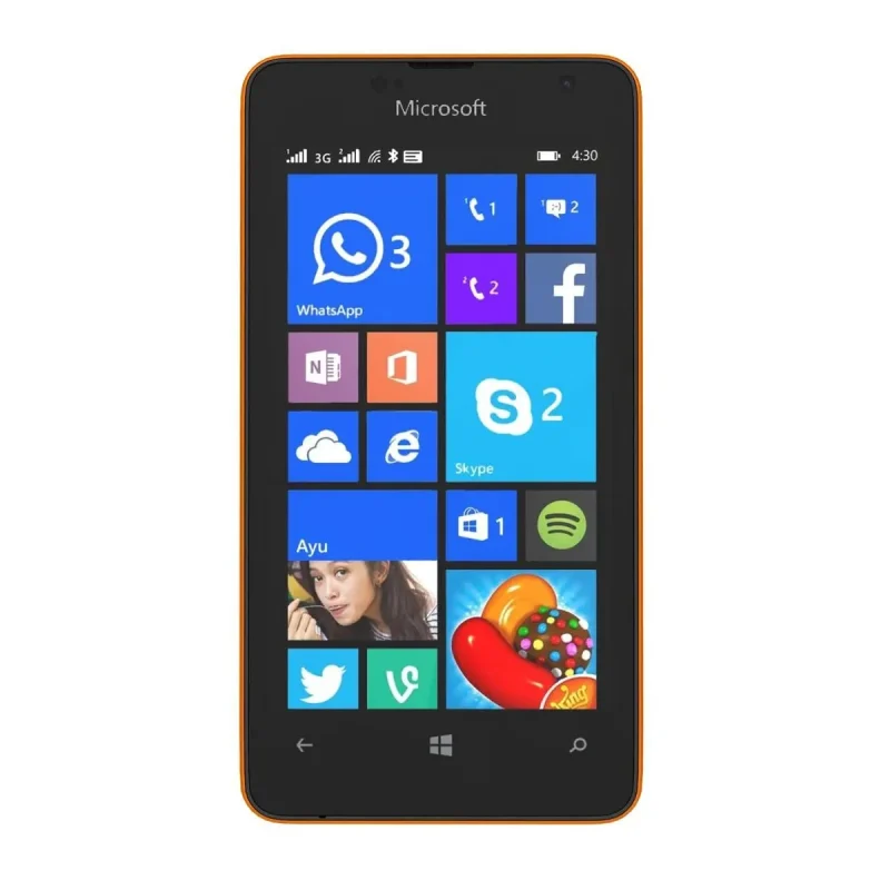 Microsoft Lumia 430 Dual SIM View 2 - Camera, Display & Design