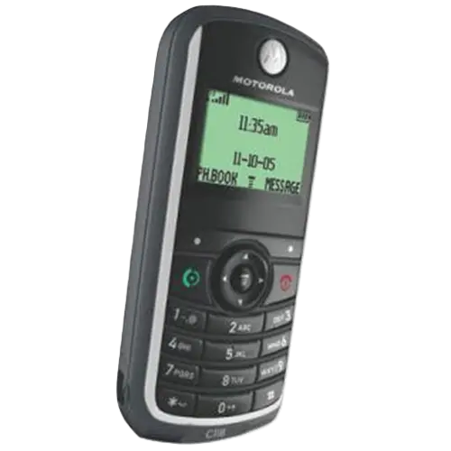 Motorola C118 View 4 - Camera, Display & Design