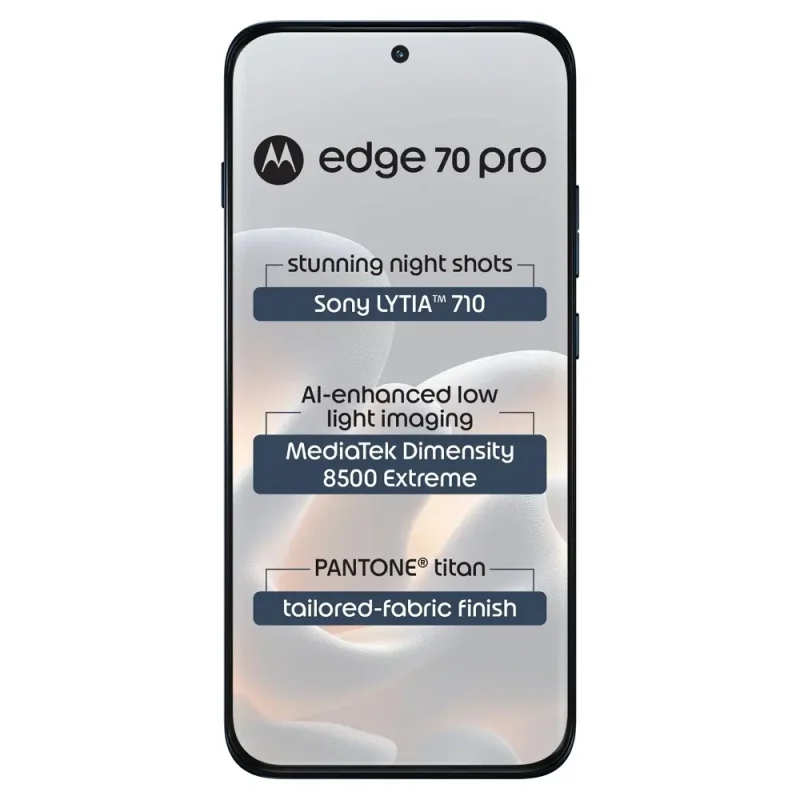 Motorola Edge 70 Pro View 25 - Camera, Display & Design