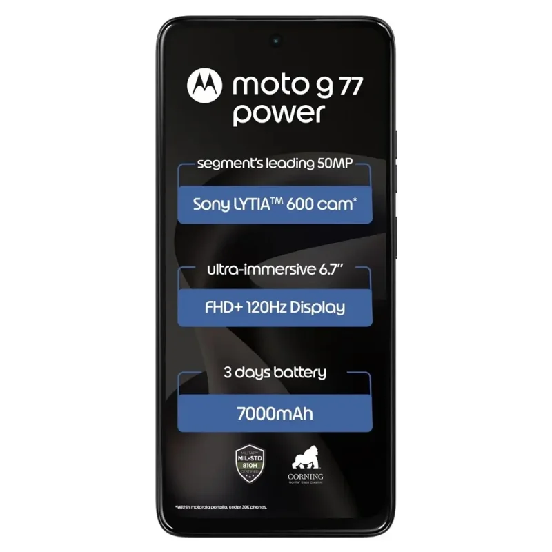 Motorola Moto G77 Power View 5 - Camera, Display & Design