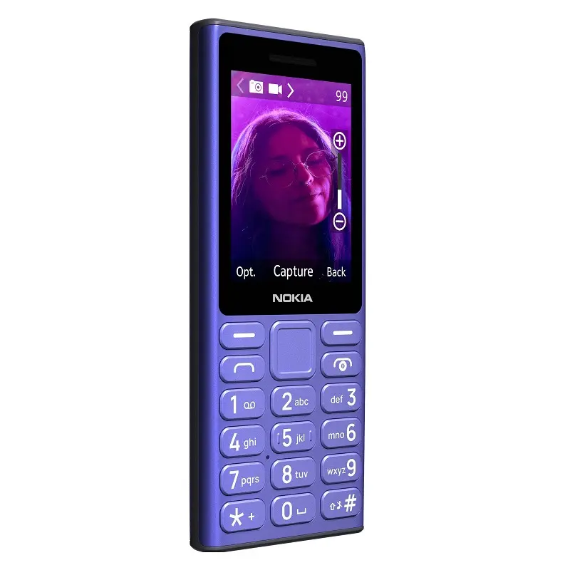 Nokia 110 4G (2024) View 2 - Camera, Display & Design