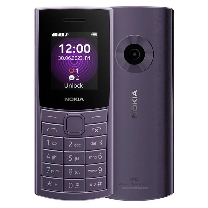 Nokia 110 4G 2nd Edition View 5 - Camera, Display & Design