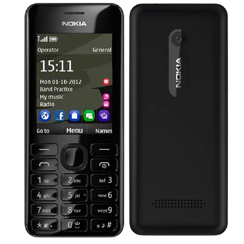 Nokia 206 View 1 - Camera, Display & Design