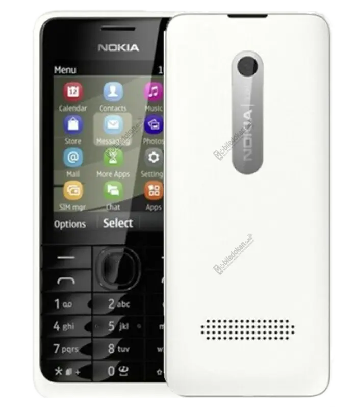 Nokia 301 View 8 - Camera, Display & Design