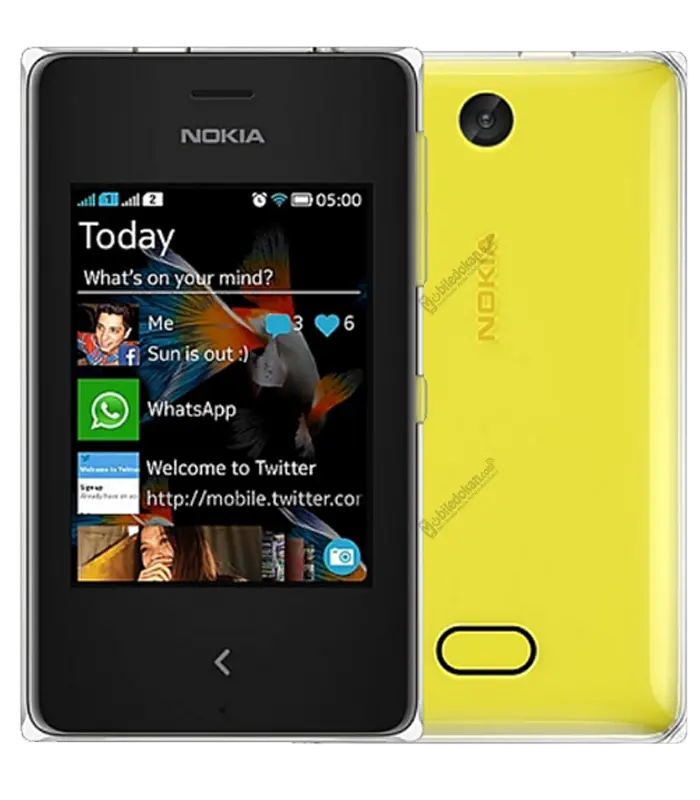 Nokia Asha 500 Dual SIM View 1 - Camera, Display & Design