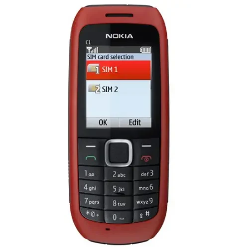 Nokia C1-00 View 1 - Camera, Display & Design