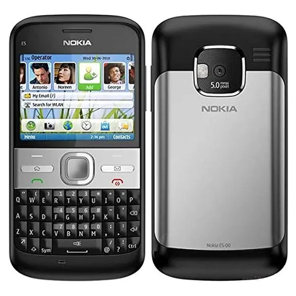 Nokia E5 View 7 - Camera, Display & Design