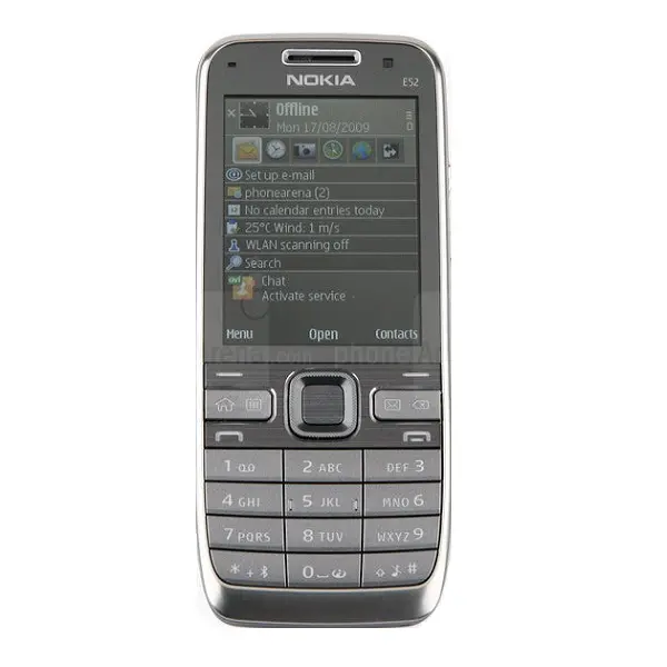 Nokia E52 View 2 - Camera, Display & Design