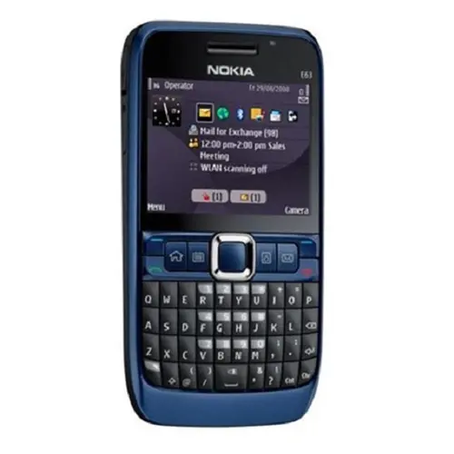 Nokia E63 View 2 - Camera, Display & Design