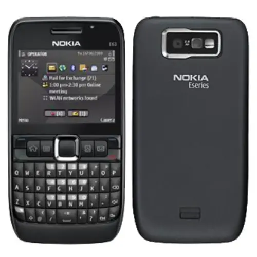 Nokia E63 View 6 - Camera, Display & Design