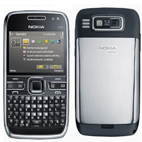 Nokia E72 View 5 - Camera, Display & Design