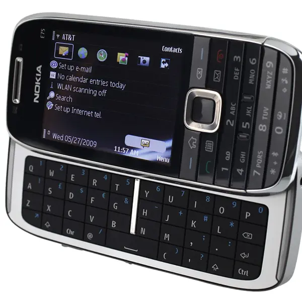 Nokia E75 View 2 - Camera, Display & Design