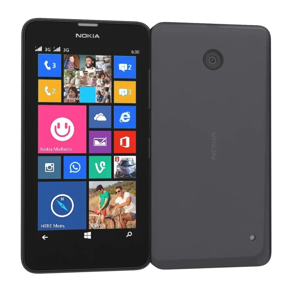 Nokia Lumia 630 Dual SIM View 1 - Camera, Display & Design