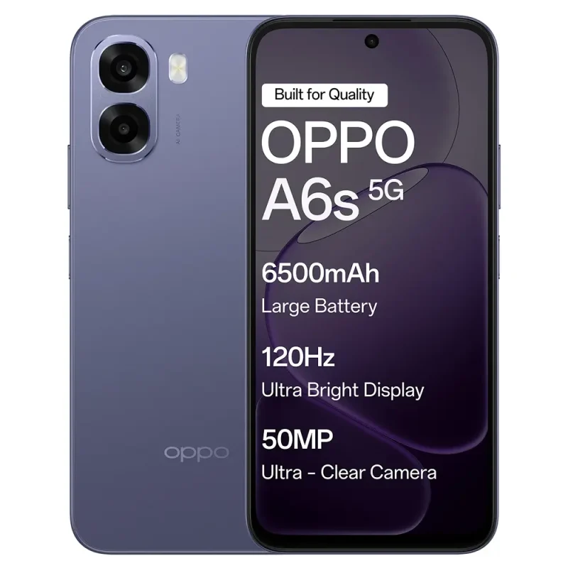 Oppo A6S 5G (India) View 1 - Camera, Display & Design