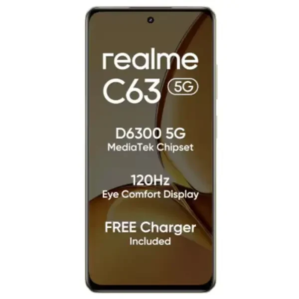 Realme C63 5G View 2 - Camera, Display & Design