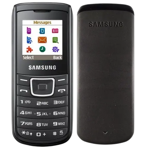 Samsung E1100 View 1 - Camera, Display & Design
