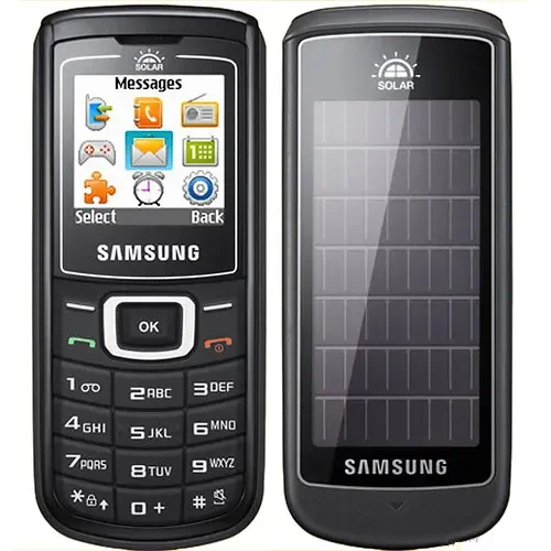Samsung E1107 Crest Solar View 1 - Camera, Display & Design