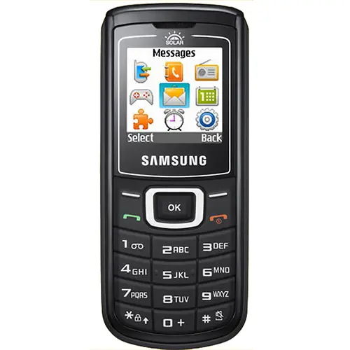 Samsung E1107 Crest Solar View 2 - Camera, Display & Design