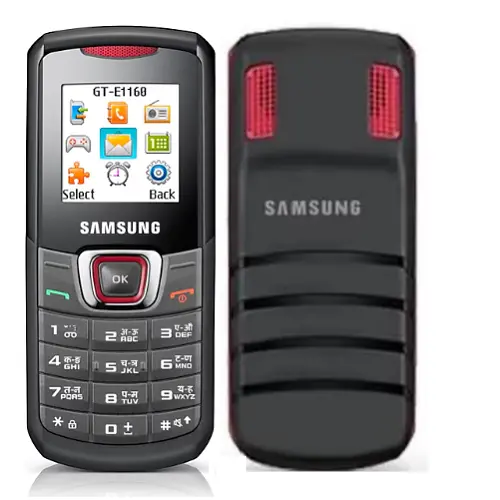 Samsung E1160 View 1 - Camera, Display & Design