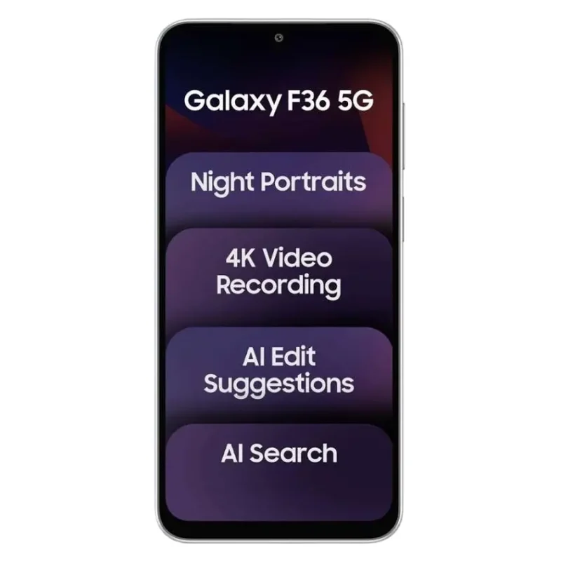 Samsung Galaxy F36 View 2 - Camera, Display & Design