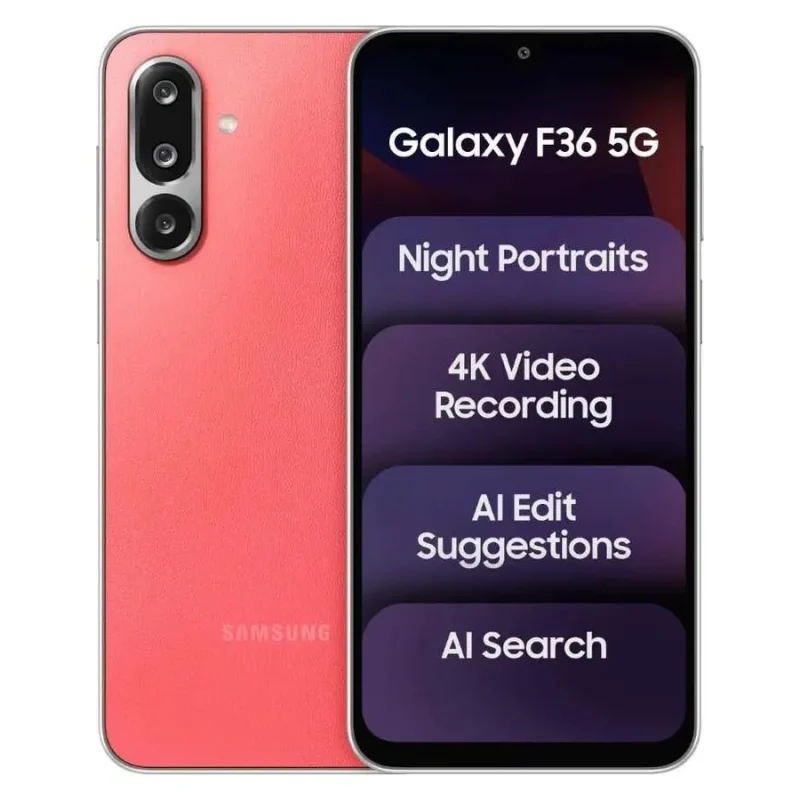Samsung Galaxy F36 View 5 - Camera, Display & Design