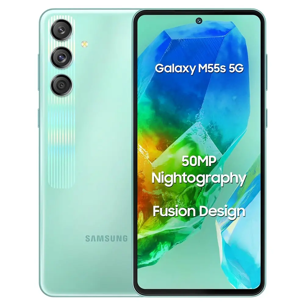 Samsung Galaxy M55s View 1 - Camera, Display & Design